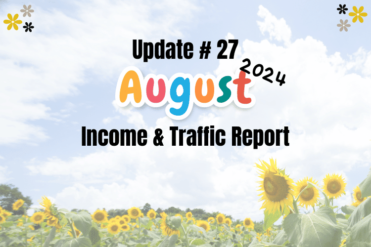 August 2024 Blog Income Report