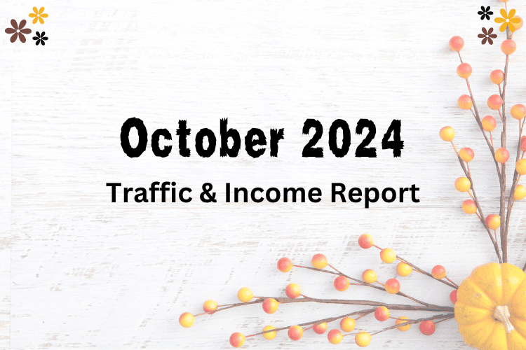 October 2024 Traffic and Income Report