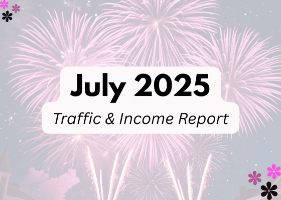 July 2025 Traffic and Income Report